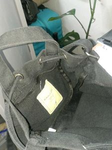 kangol bucket drawstring sling bag