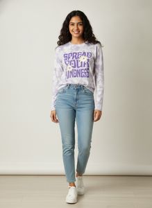 Cute Tie-Dye Long Sleeve T-Shirt