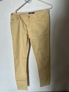Stylish Yellow Chinos for Women