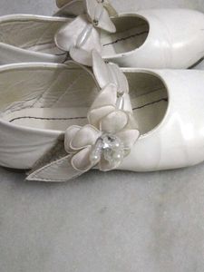 Adorable White Flower Girl balley