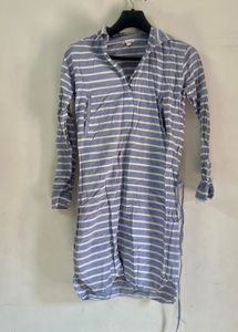 Stripes Shirt Dress