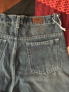 Vintage Wide Leg Denim Jeans
