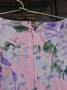 Floral Print Puff Sleeve Mini Dress