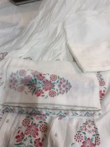 White Embroidered Kurta Set