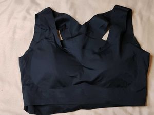 Black Padded Sports Bra