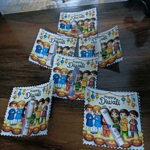 diwali 🎇 10 card 🅰️envelope