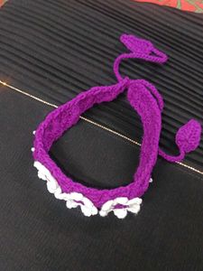 Handmade crochet baby hair band 💫