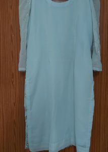 Straight sequence kurti