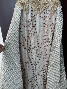 Stunning Gold Embellished Ethnic Gown