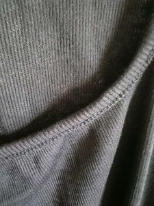 Basic Black Ribbed Top