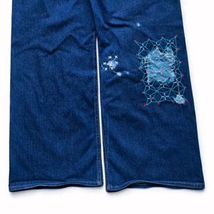 vintage sashiko denim jeans