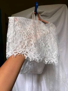White Lace trouser