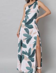 Slit Floral Dress 💚