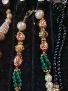 Chic Beaded Necklaces Set