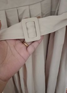 Ann Story V-Neck  pleated korean dress