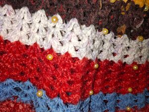 Kids Winter Dress Crochet Dress 9-12 Months