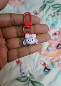 Cute Kuromi Keychain Charm