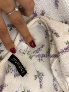 H&amp;M Cute Floral Print Mini Dress