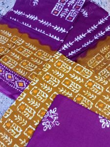 Beautiful pure cotton suit material