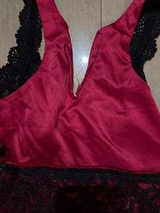 Elegant Lace Babydoll Top