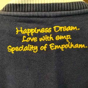 Vintage Varsity Jacket with "EP" Embroidery