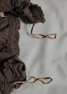 Chic Broderie Anglaise Crop Top
