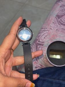 Fastrack Round Dial Watch | Black Silicone Strap |