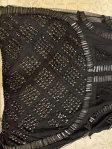 Sparkling Black Flapper Dress