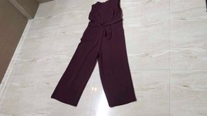 Elegant Plum Jumpsuit