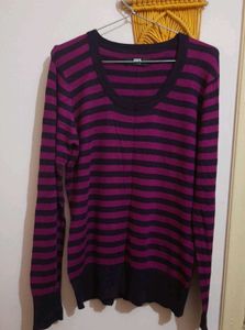 Striped Long Sleeve Sweater