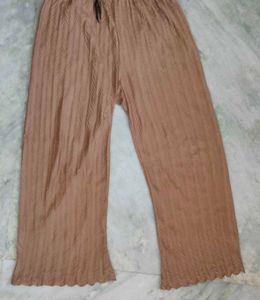 Flowy Brown Palazzos