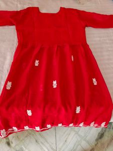 Frock Chikankari Kurti