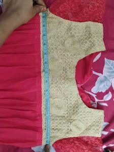 Beautiful Red &amp; Gold Ethnic Gown
