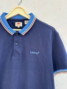 authentic Levi's Navy Blue Polo Shirt