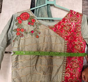 Beautiful Embroidered Ethnic ankarkali