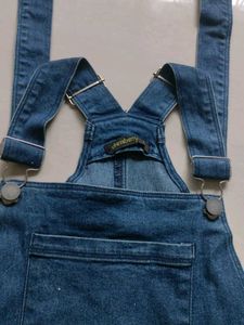 Denim Overall Dress