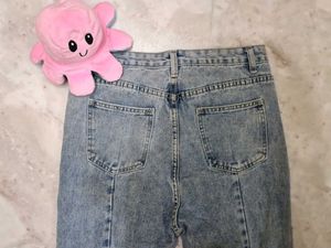 Distressed Light Wash Jeans