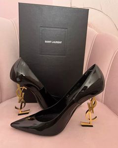 Saint Laurent Black Patent Heels👠