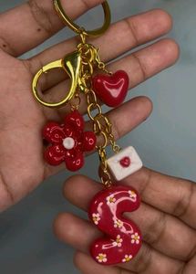 Name Initial Personalized Bagcharms | Keychains