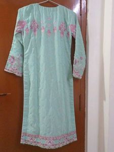 Elegant Chikankari Kurta Set with Dupatta