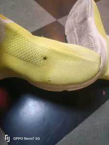 Yellow Slip-On Sneakers