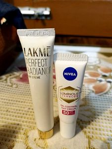 Lakme & Nivea Day Creams SPF 50
