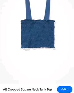 Very Beautiful Denim Tank Top With Gap Shorts