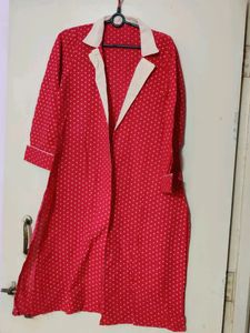 Pink Polka Dot Shrug