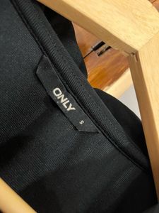 Black Cropped Polo Shirt