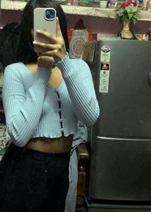 Cute winter Crop top