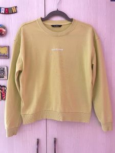 Pull&Bear Green Sweatshirt