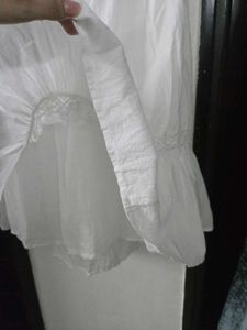 White Strapless  Dress bust 36