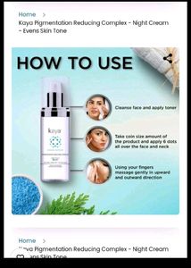 Kaya Pigmentation Cream
