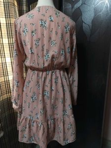 Chic Floral Print Midi Dress